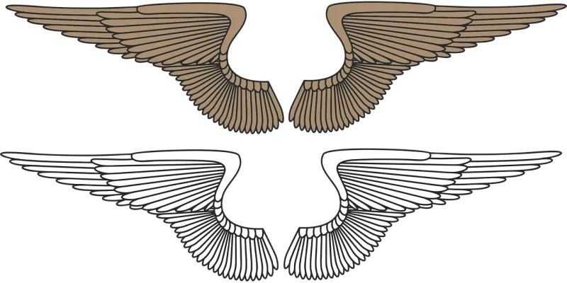 Wings Angel Eagle Stickdatei – Weihnachten