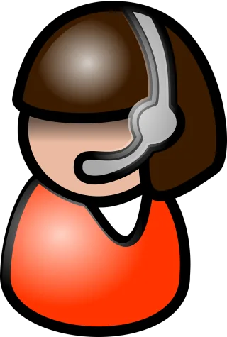 Girl Oprator Call center Stickdatei – Musik