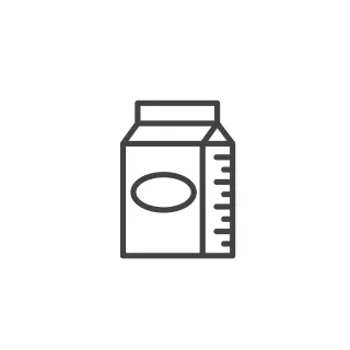 Milk Icon Food Stickdatei – Kinder