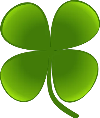 Four leaf clover Shamrock Plants Stickdatei