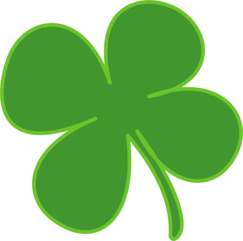 Four leaf clover Shamrock Luck Stickdatei – Natur