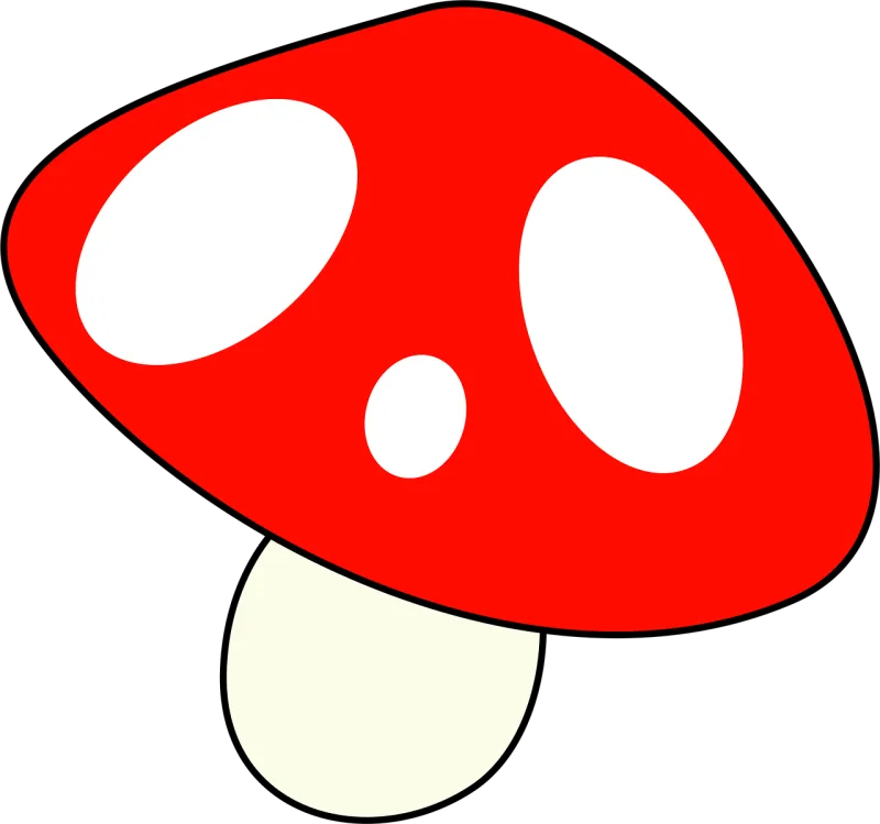 Mushroom Toadstool Fungus Stickdatei – Natur