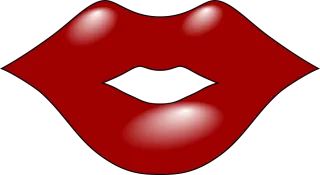 Lips Mouth Red Stickdatei
