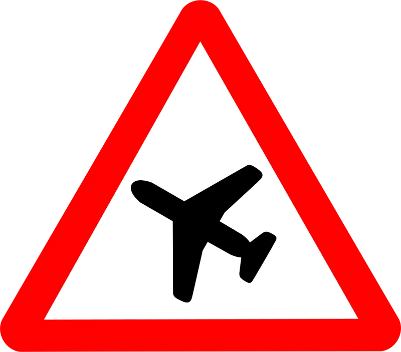 Airplane Transportation Symbol Stickdatei – Kinder