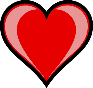 Heart Shape Sign Stickdatei