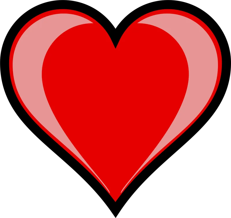 Heart Shape Sign Stickdatei – Herzen & Liebe