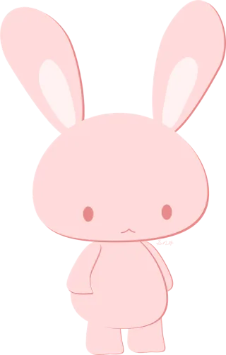 Rabbit Nature Character Stickdatei