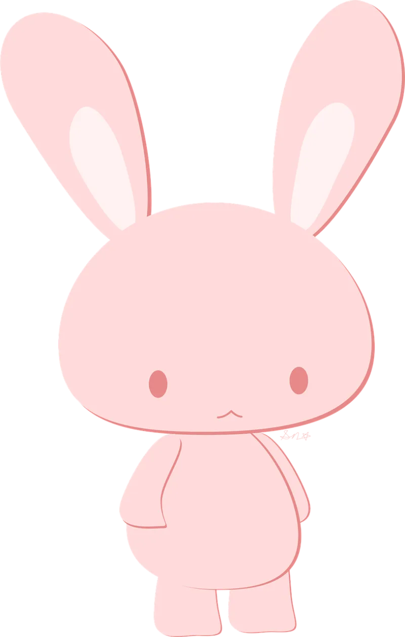 Rabbit Nature Character Stickdatei – Tiere