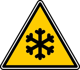 Signs Low Temperature Stickdatei