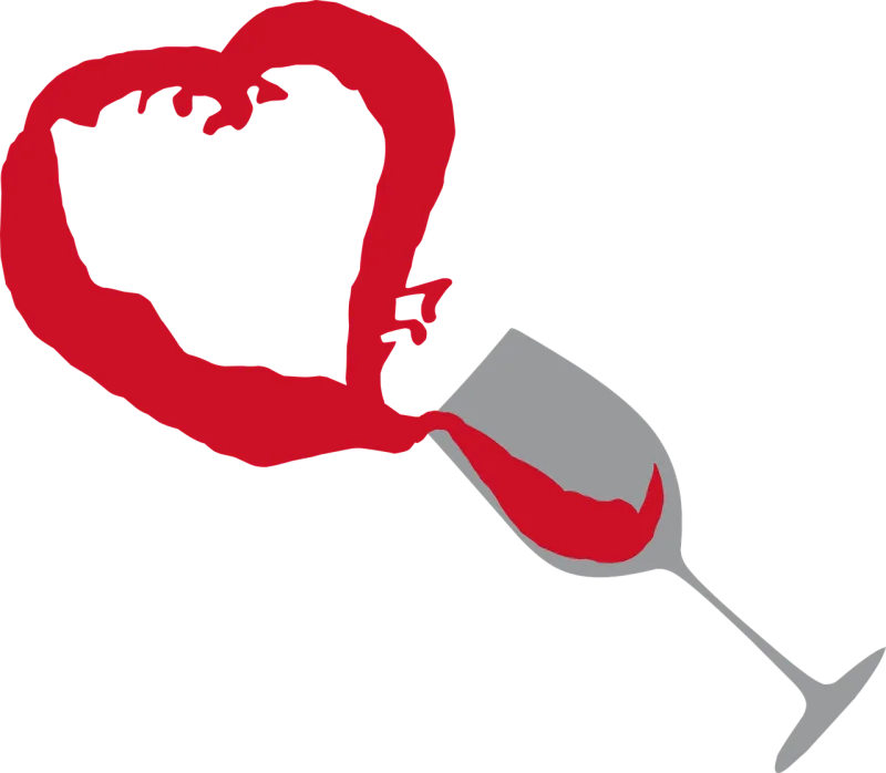 Abstract Glass Heart Stickdatei – Essen & Trinken