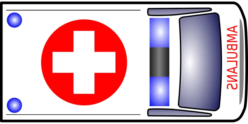 Ambulance Emergency Vehicle Stickdatei – Fahrzeuge