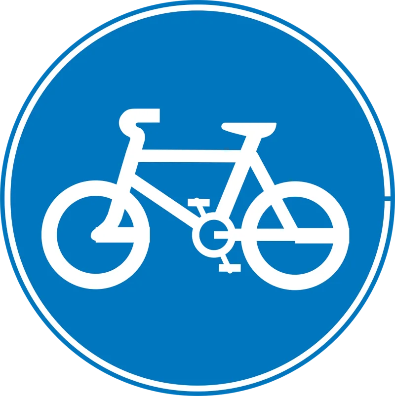 Signs Transportation Cycle Stickdatei – Fahrzeuge