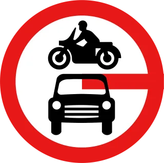 Road signs No motor vehicles Road Stickdatei – Fahrzeuge