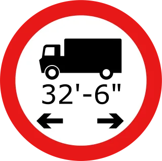 Sign Road Transportation Stickdatei