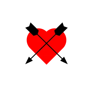 Icon Heart A heart Stickdatei – Herzen & Liebe