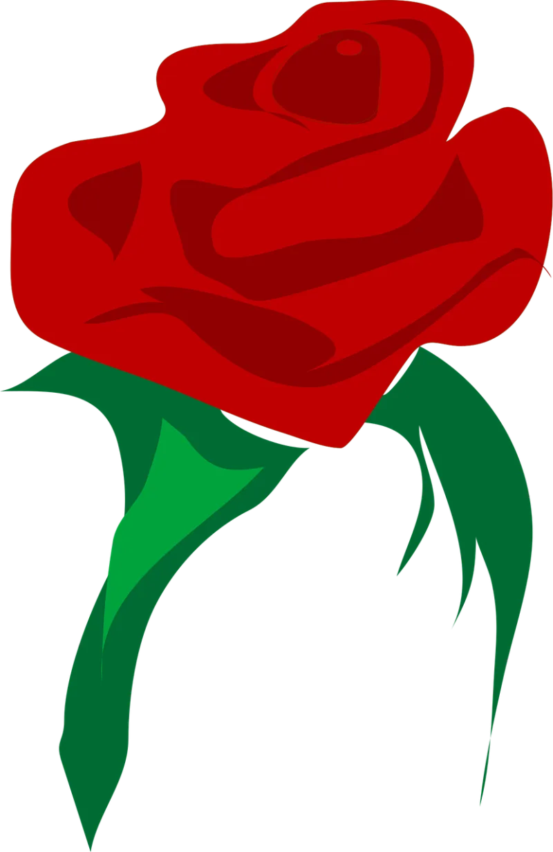 Rose Beautiful flowers Love Stickdatei – Herzen & Liebe