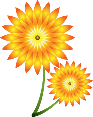 Sunflowers Nature Flower background Stickdatei