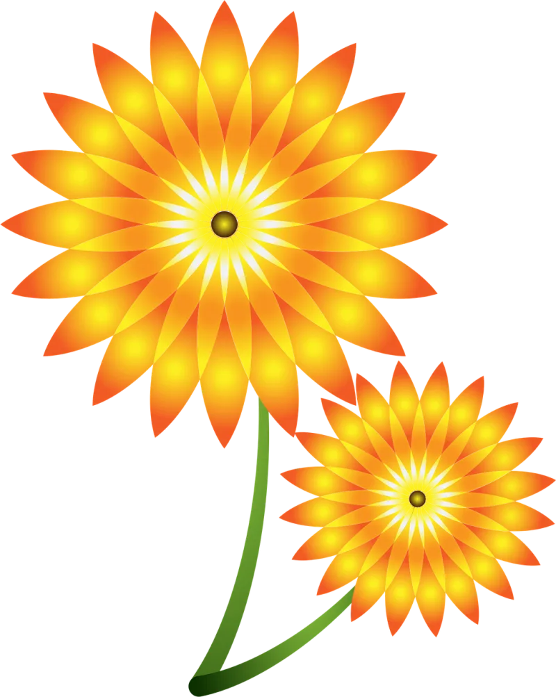 Sunflowers Nature Flower background Stickdatei – Blumen