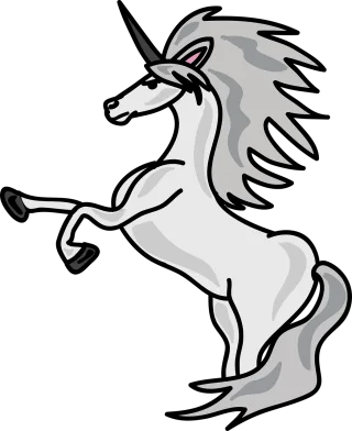 Fantasy Horn Creature Stickdatei