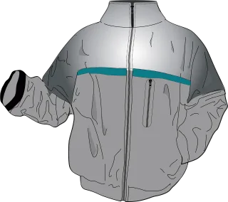 Jacket Clothing Cold Stickdatei