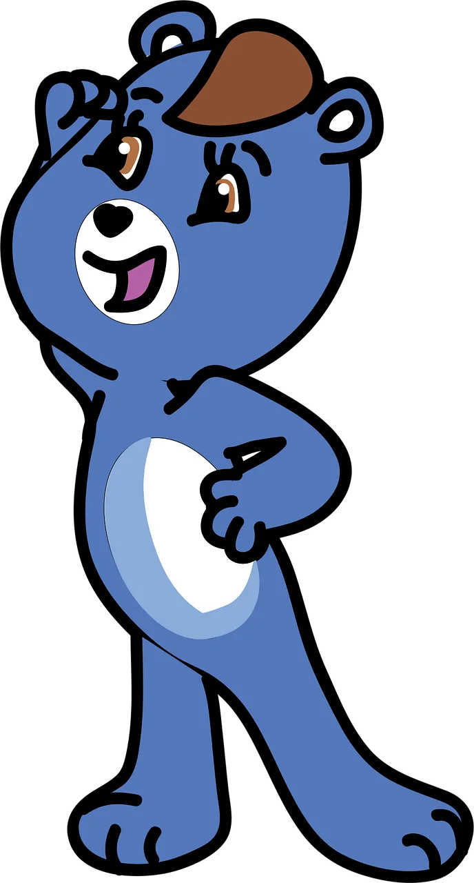Cartoon Bear Animal Stickdatei – Tiere