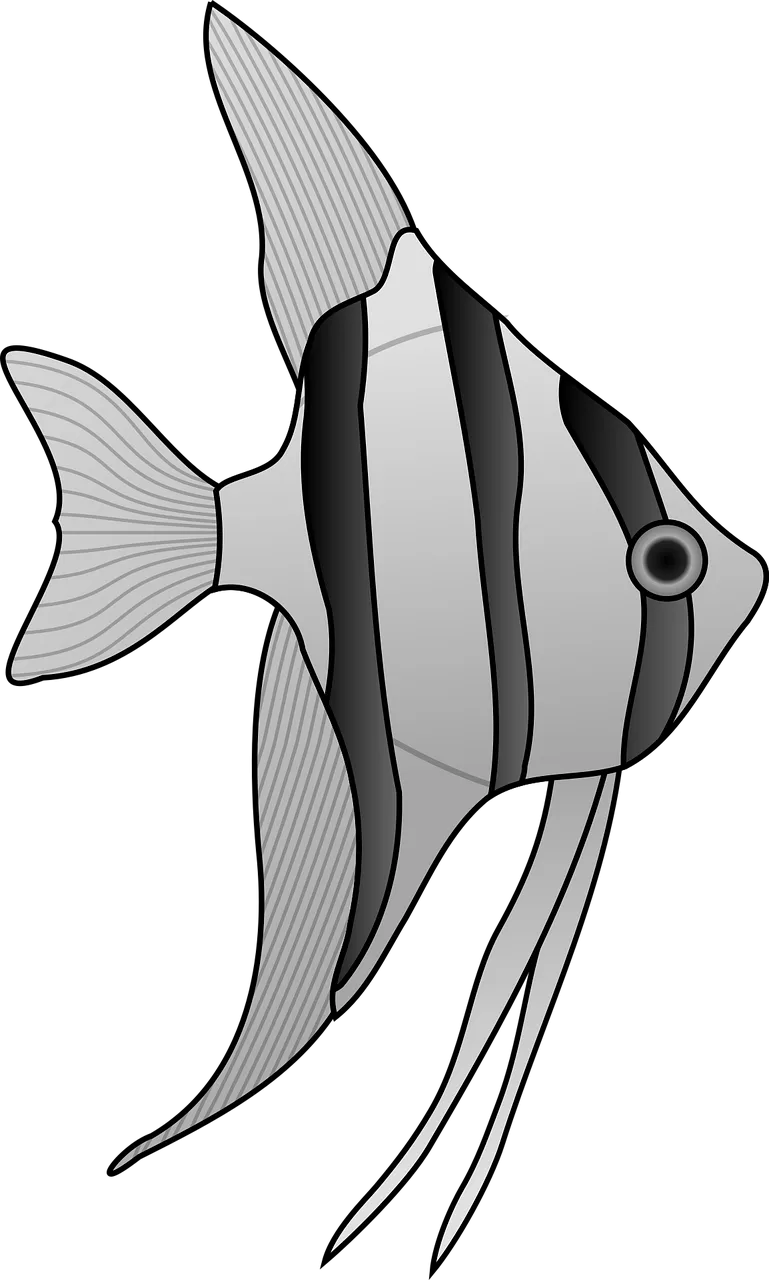 Angelfish Fish Aquarium Stickdatei – Weihnachten