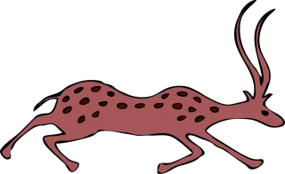Deer Spotted Animal Stickdatei