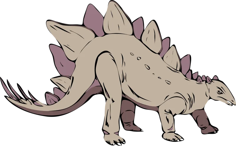 Stegosaurus Dinosaur Ancient Stickdatei – Kinder