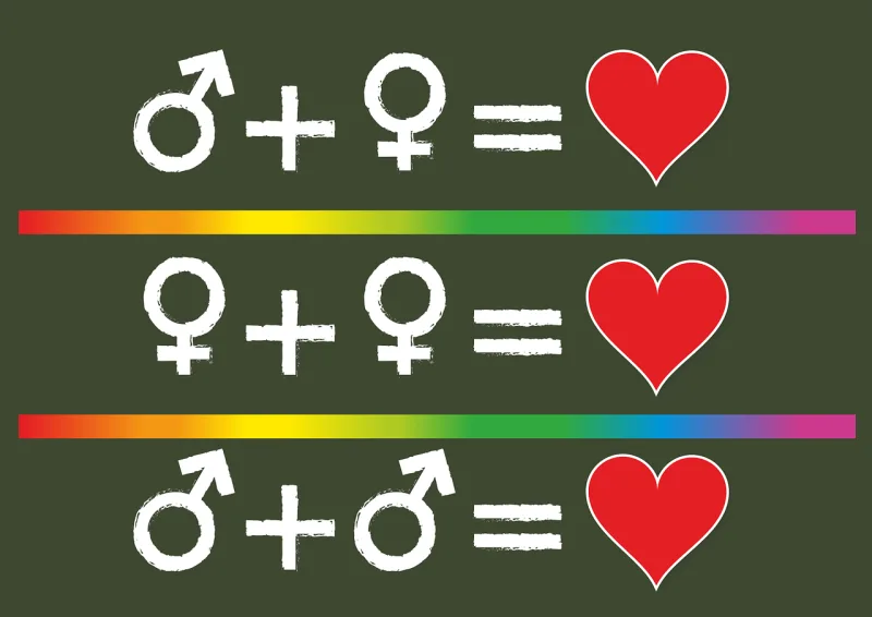 Before Love Lesbian Stickdatei – Herzen & Liebe