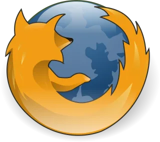 Firefox Browser Logo Stickdatei