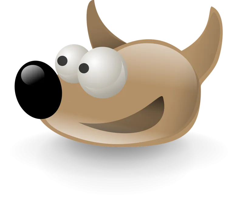 Gimp Logo Dog Stickdatei – Tiere