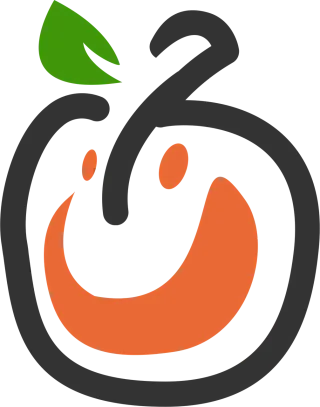 Pictogram Fruit Apple Stickdatei