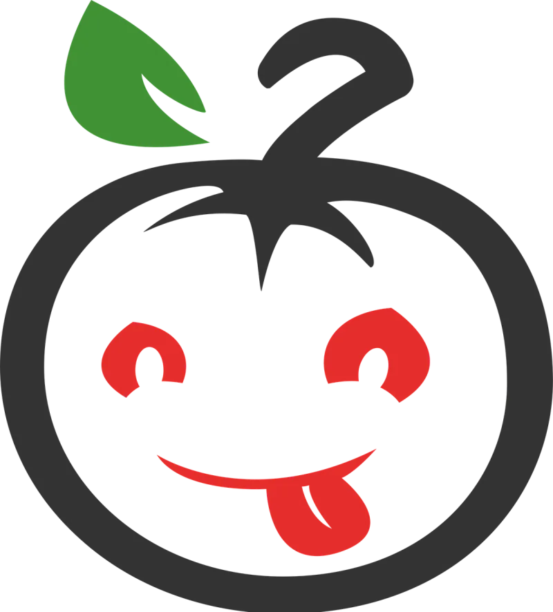 Pictogram Vegetable Tomato Stickdatei – Essen & Trinken