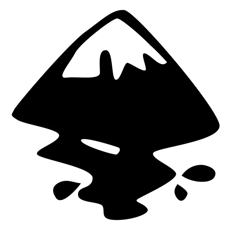 Snowcap Mountain Cone Stickdatei – Natur