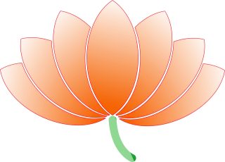 Flower Lotus Nature Stickdatei
