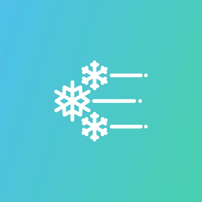 Snowflake Snow Wind Stickdatei – Weihnachten