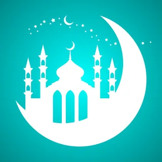 Mosque Moon Stars Stickdatei