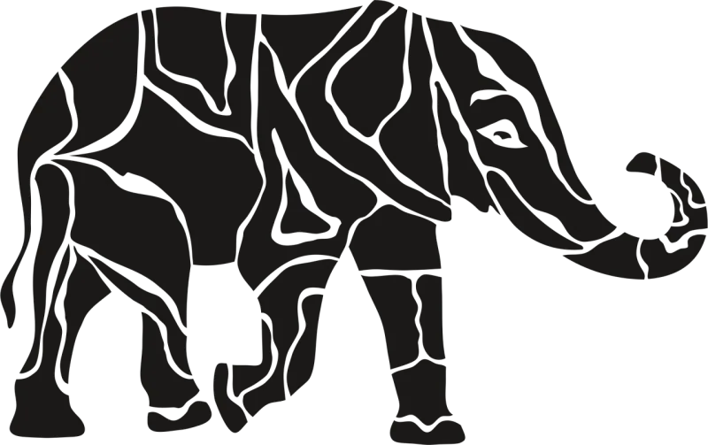 Elephant Animal Trumpet Stickdatei – Musik