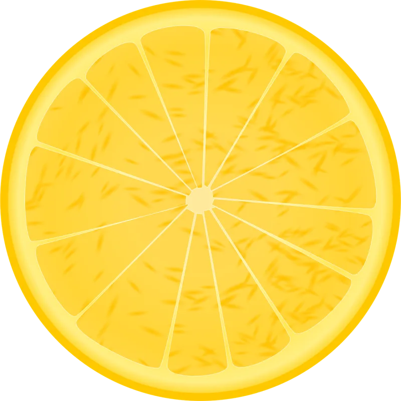 Lemon Fruit Food Stickdatei – Essen & Trinken