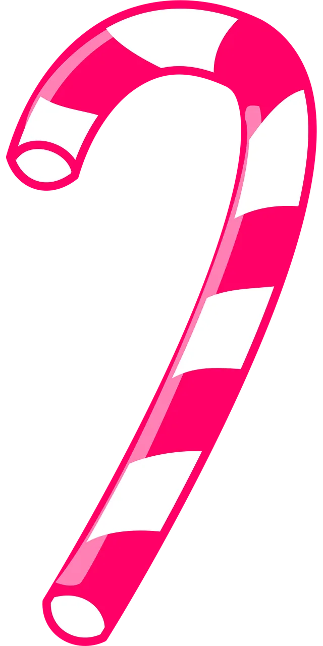 Candy cane Sweet Cane Stickdatei – Weihnachten