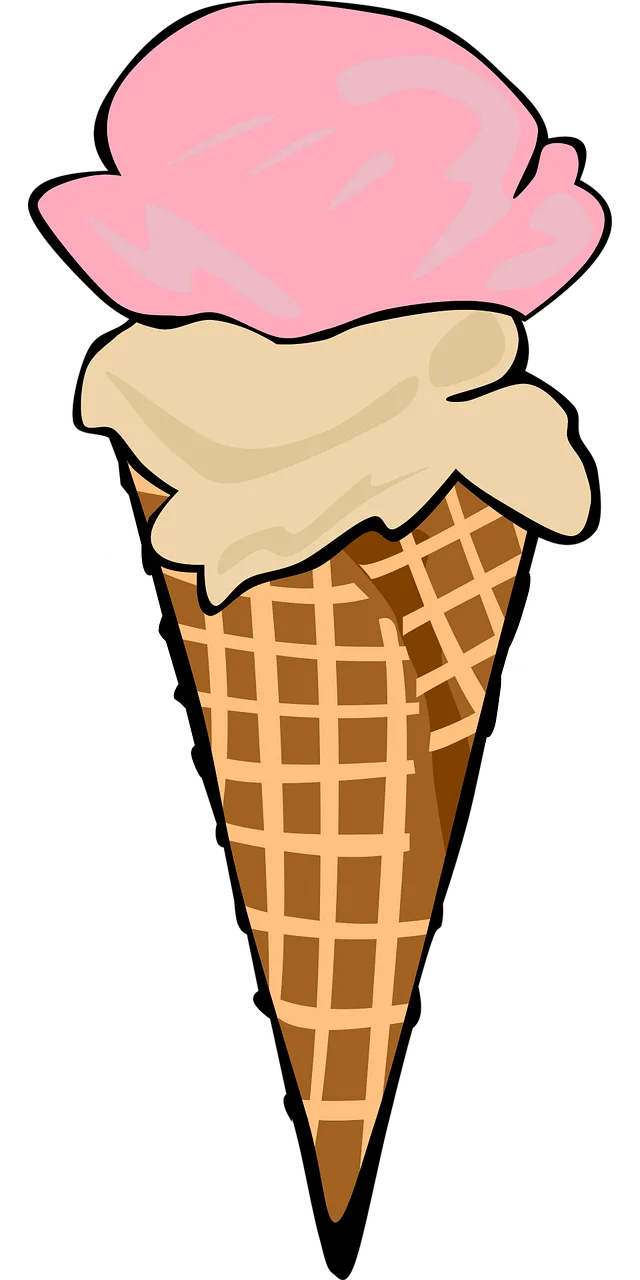 Ice creams Layered Dessert Stickdatei – Kinder