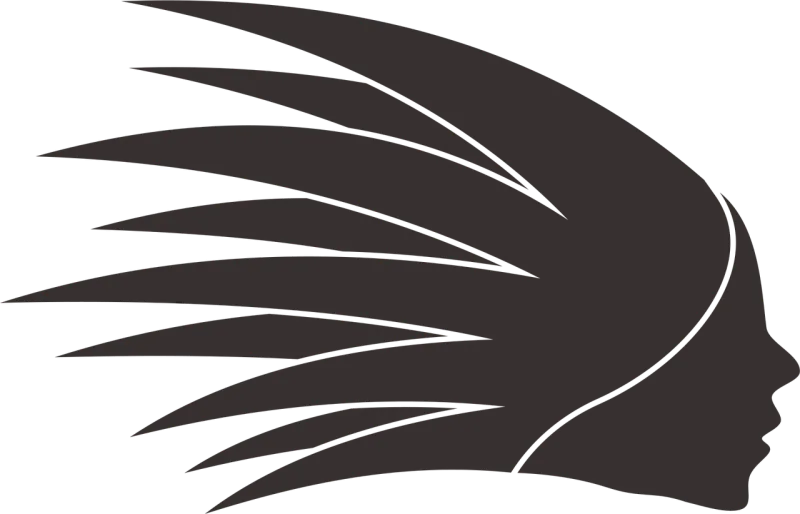 Face Profile Sharp hair Stickdatei – Tiere