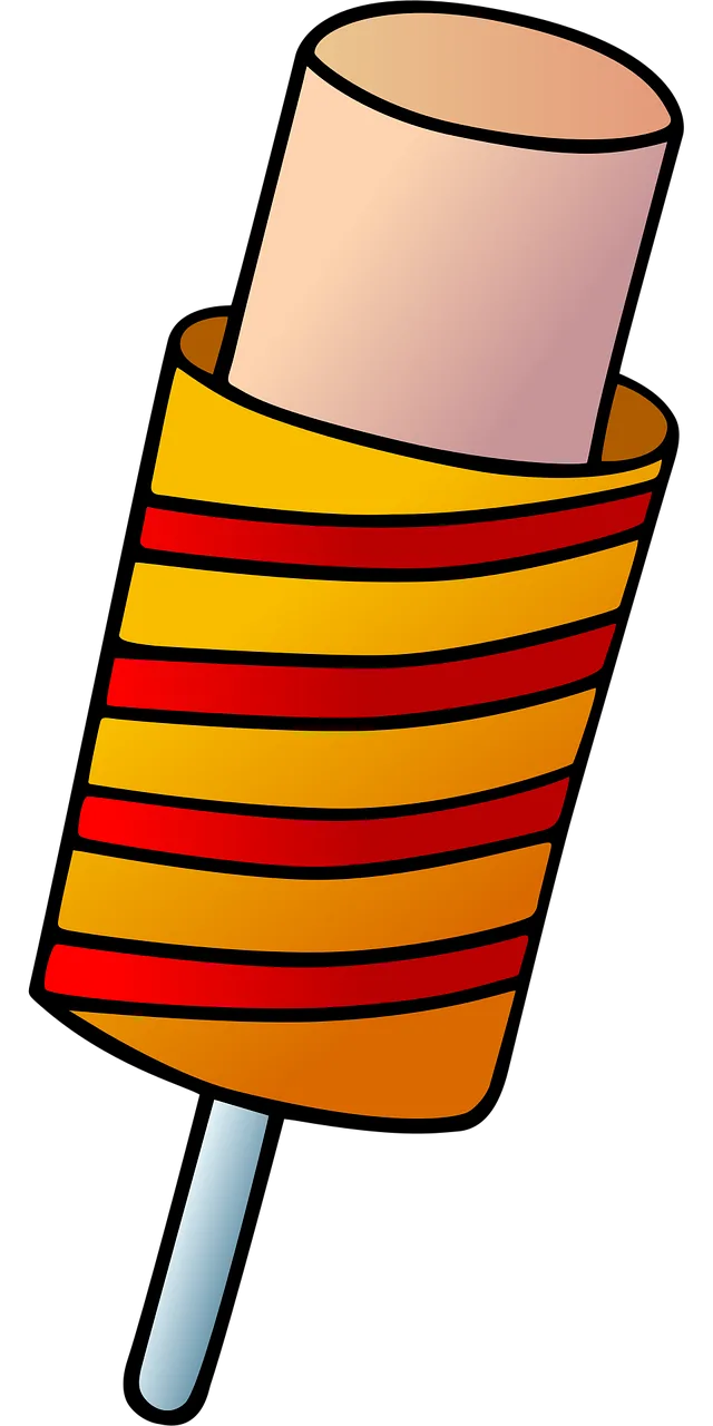 Push up Ice cream Popsicle Stickdatei – Essen & Trinken