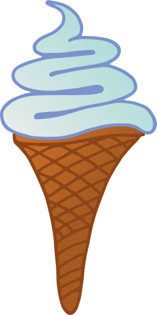 Ice cream Desert Sweet Stickdatei