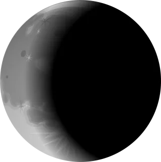 Moon Phase Lunar Stickdatei
