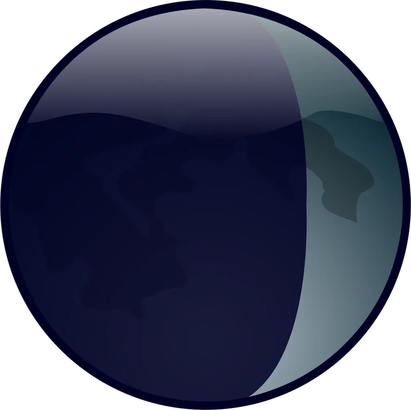 Lunar Moon Earth Stickdatei – Natur