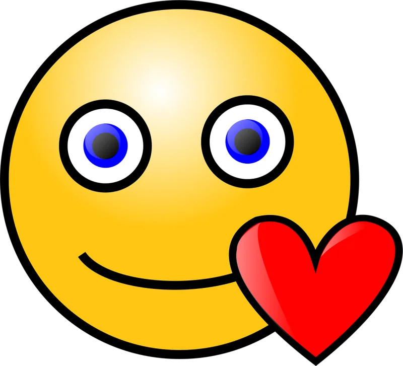 Smiley Love Heart Stickdatei – Herzen & Liebe