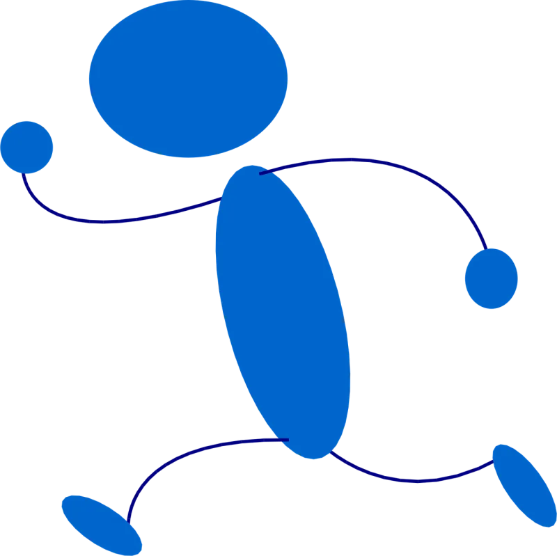 Stick figure Stickman Runner Stickdatei – Sport