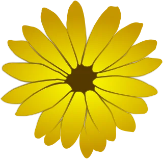 Yellow Flowers Flower background Stickdatei – Blumen