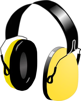 Ear protection Hearing protection Headphones Stickdatei